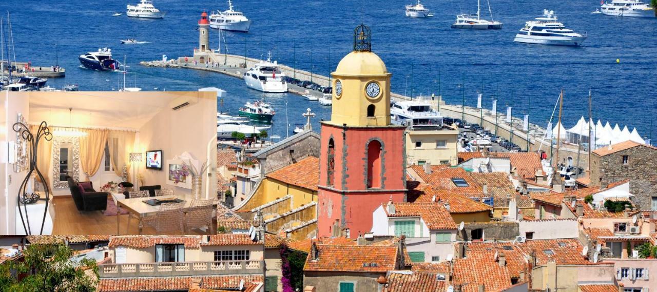 Elegante Appartmento Nel Quadrato D'Oro A St Tropez Saint-Tropez Exterior foto